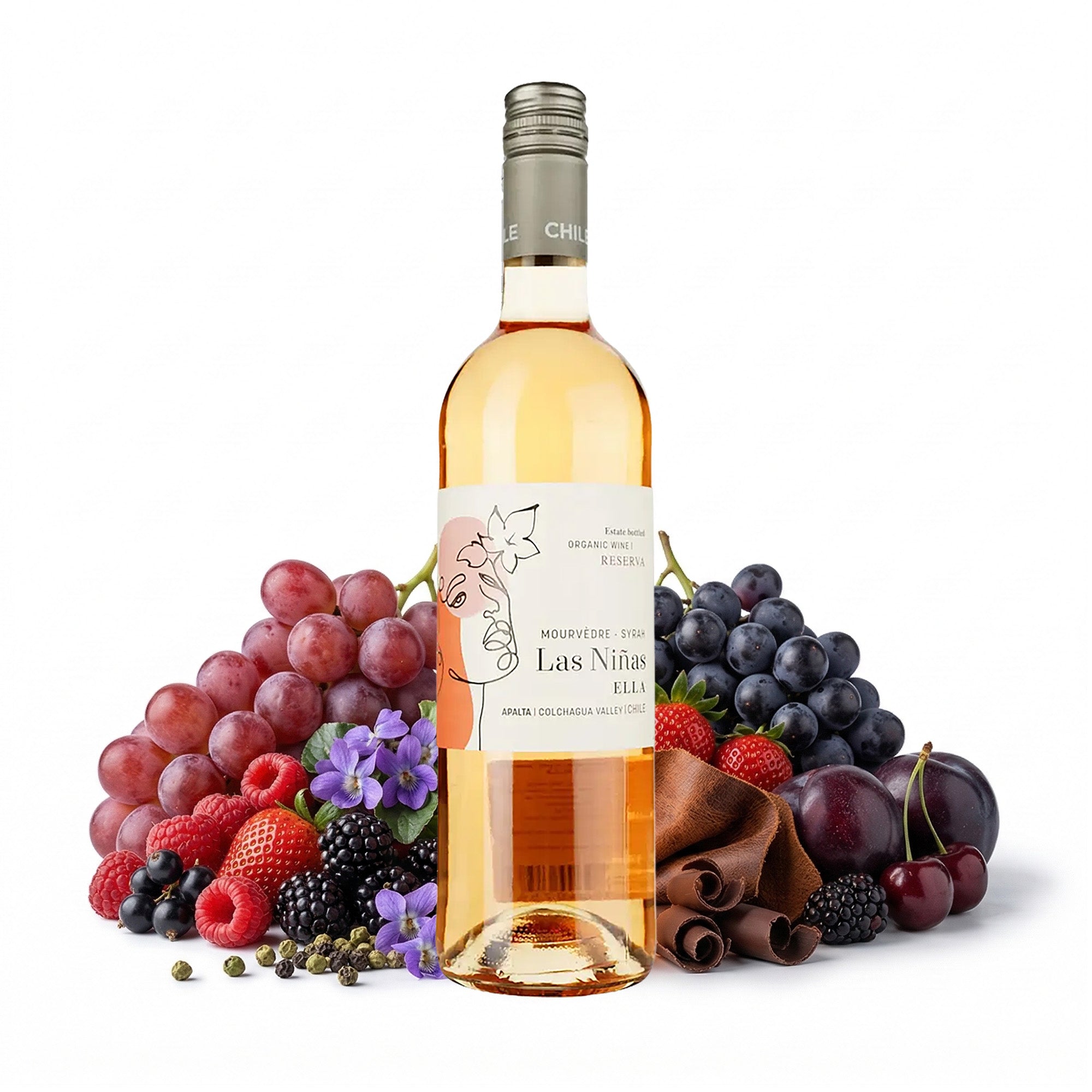 Las Niñas Ella Mourvèdre Syrah Rosé 0,75 L 12,5 % vol.