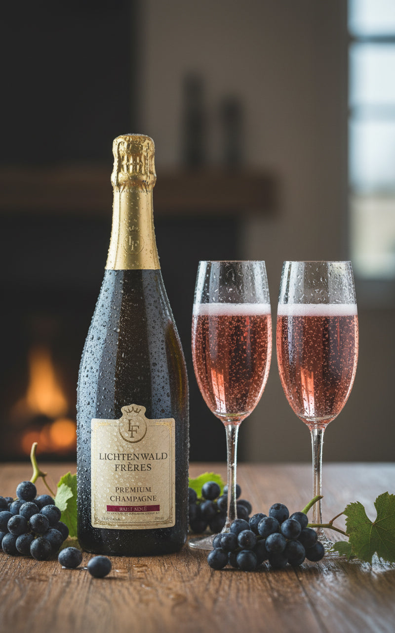 Lichtenwald Frères Premium Champagne Brut Rosé 750 ml 12.5 % Vol.