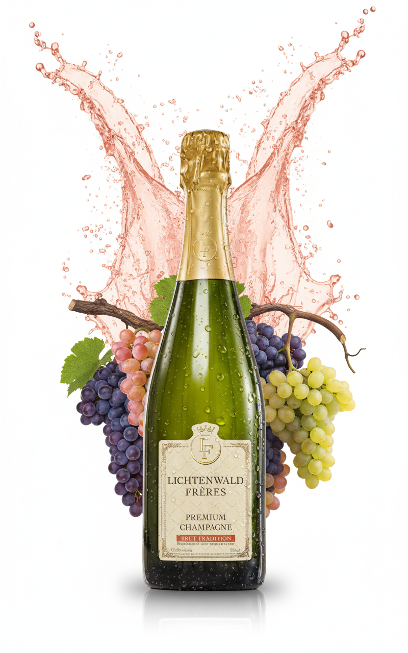 Lichtenwald Frères Premium Champagne Brut Tradition 750 ml 12.5 % Vol.