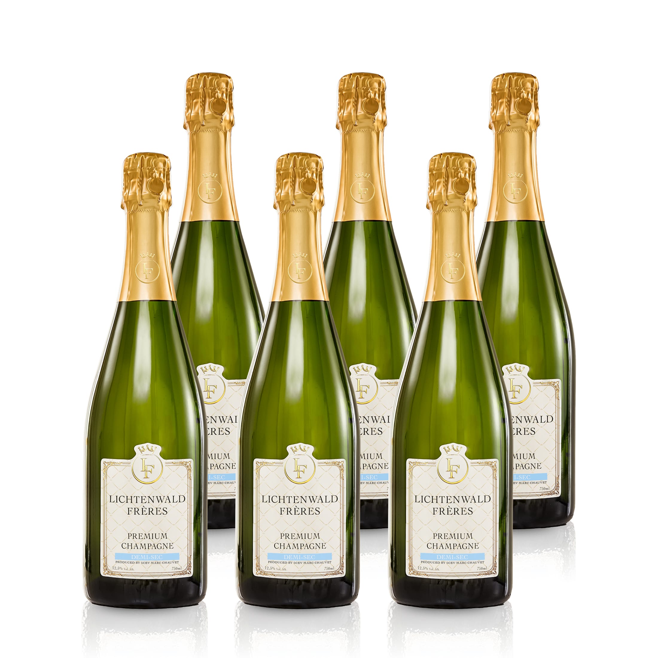 Lichtenwald Frères Premium Champagne Demi-Sec 750 ml 12.5 % Vol.