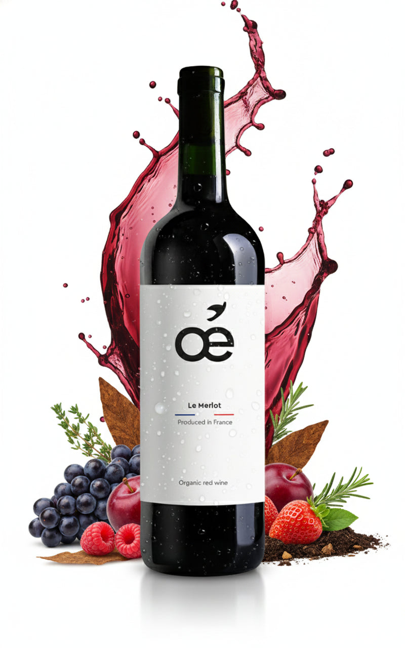 Oé Le Merlot red