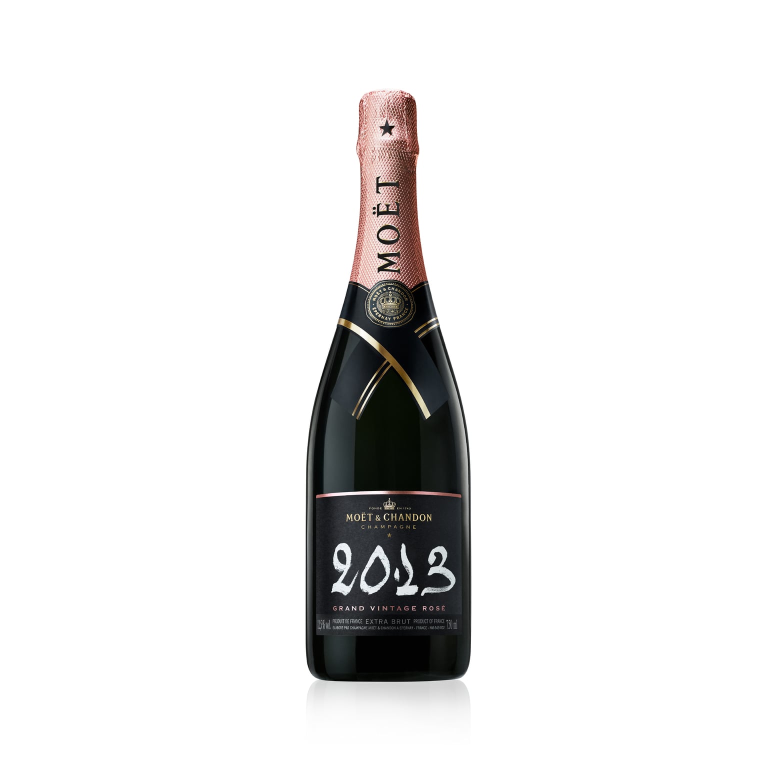 Moët & Chandon Grand Vintage Rosé 2013 Champagner (0.75 l) in Geschenkbox
