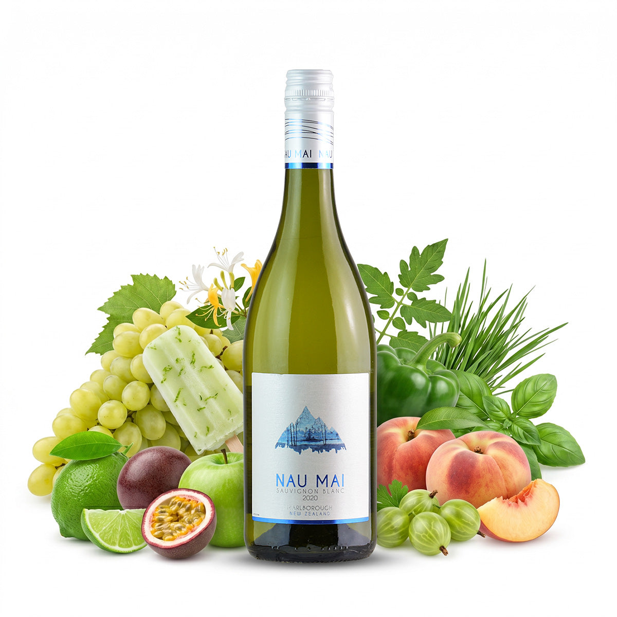 NAU MAI - Asymmetric Sauvignon Blanc 2025  0,75 L  12,5 % vol.