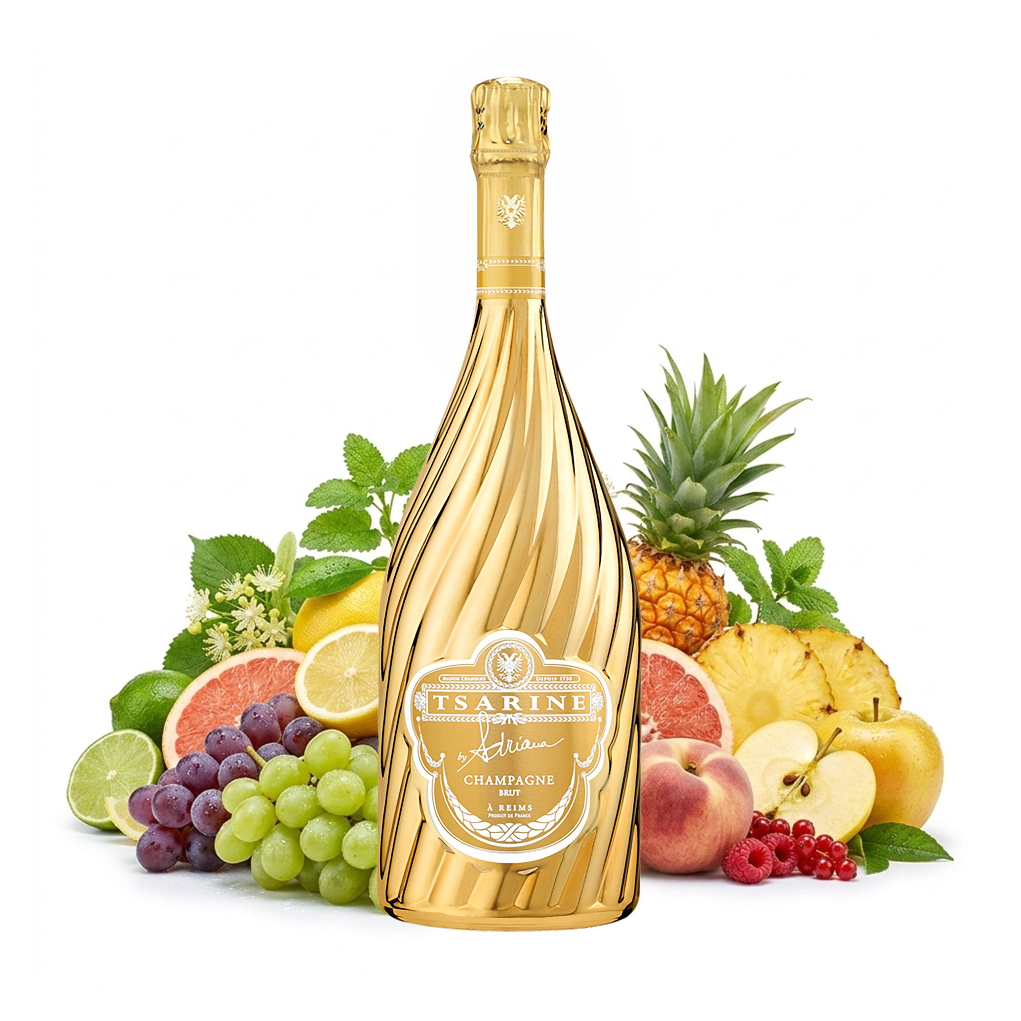 Tsarine Champagne by Adriana Brut Tzarina Elegant 12% vol 0,75 L