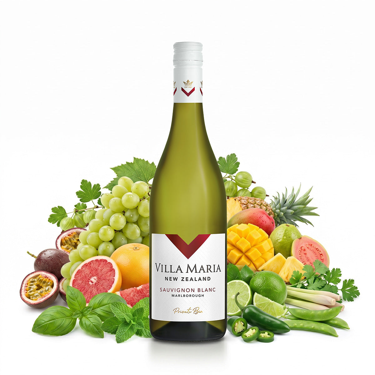 Villa Maria Private Bin Sauvignon Blanc 2025  0,75 L  12,5 % vol.