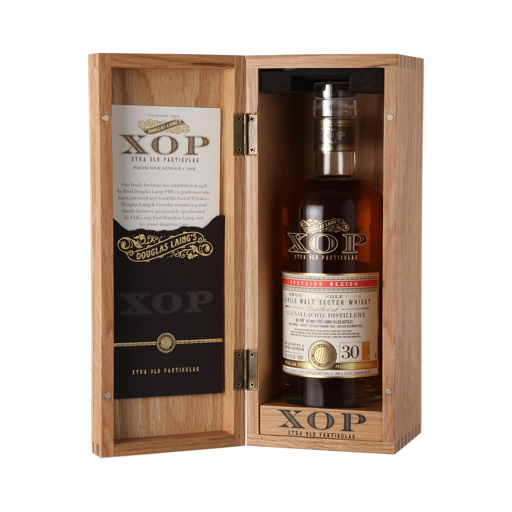 Glenallachie 30 Jahre - 1992 Xtra Old Particular