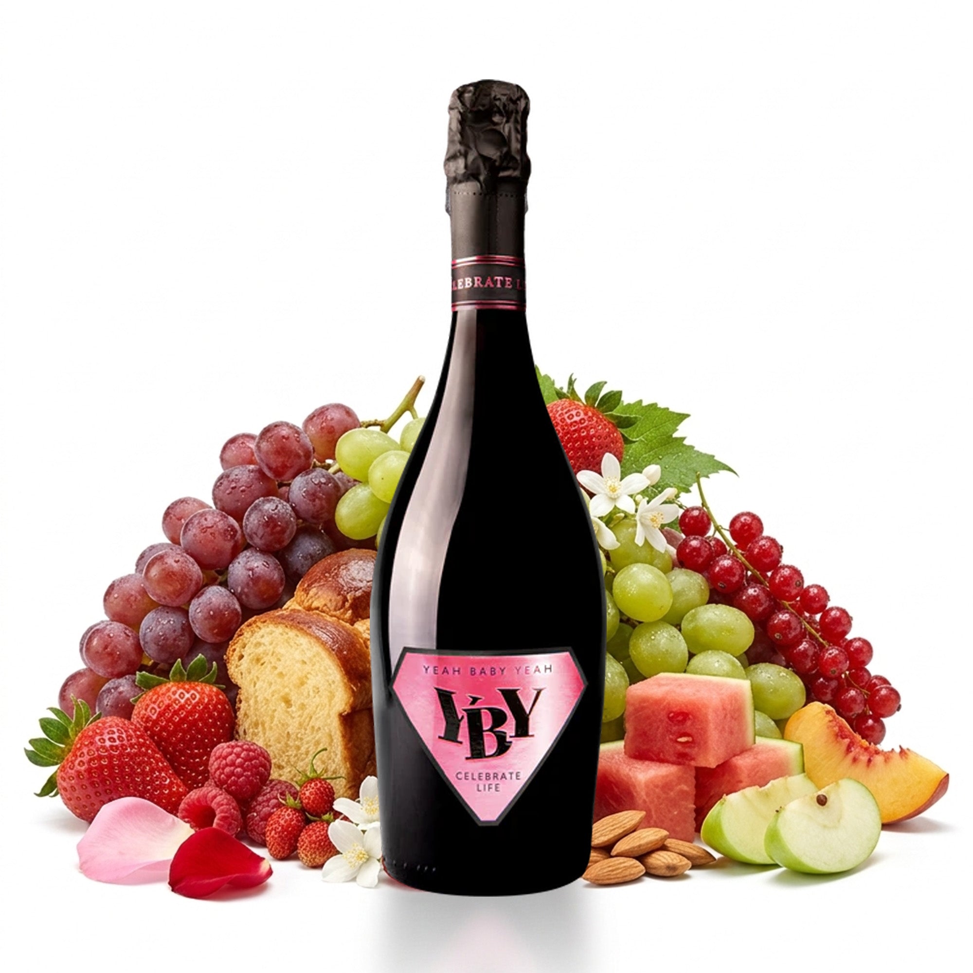 YBY – Premium Sparkling Rosé Dry · 0,75 L · 11,5 % vol.