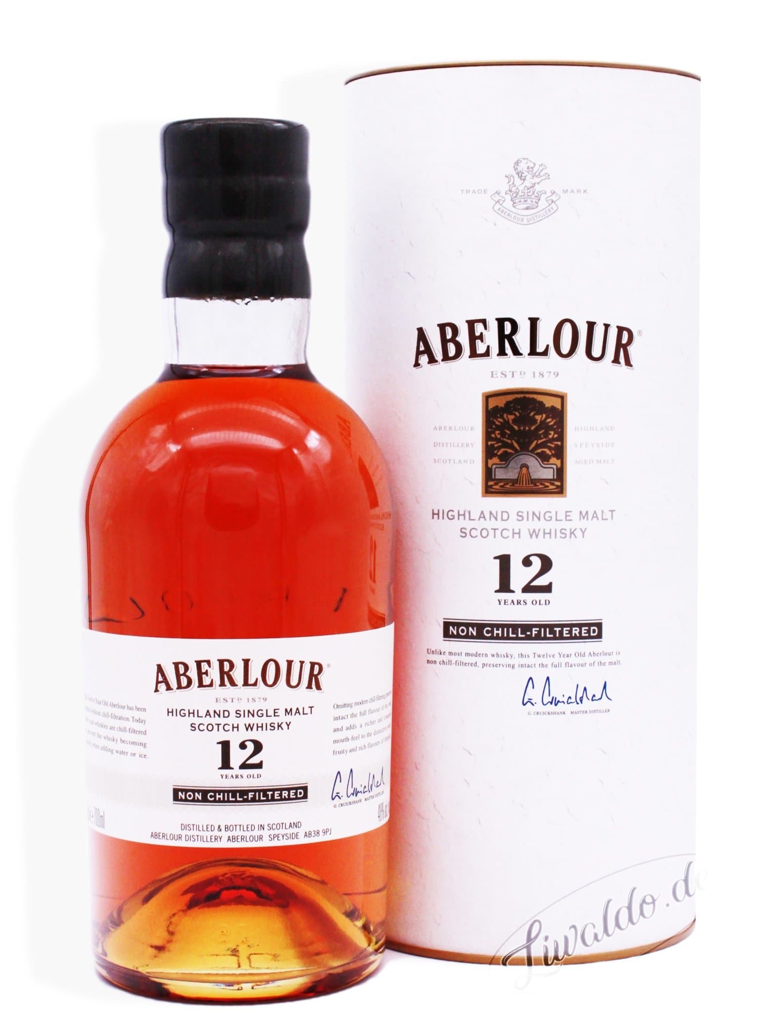 Aberlour Highland Single Malt Scotch Whisky 12 Jahre 48% 0,7 l - Liwaldo