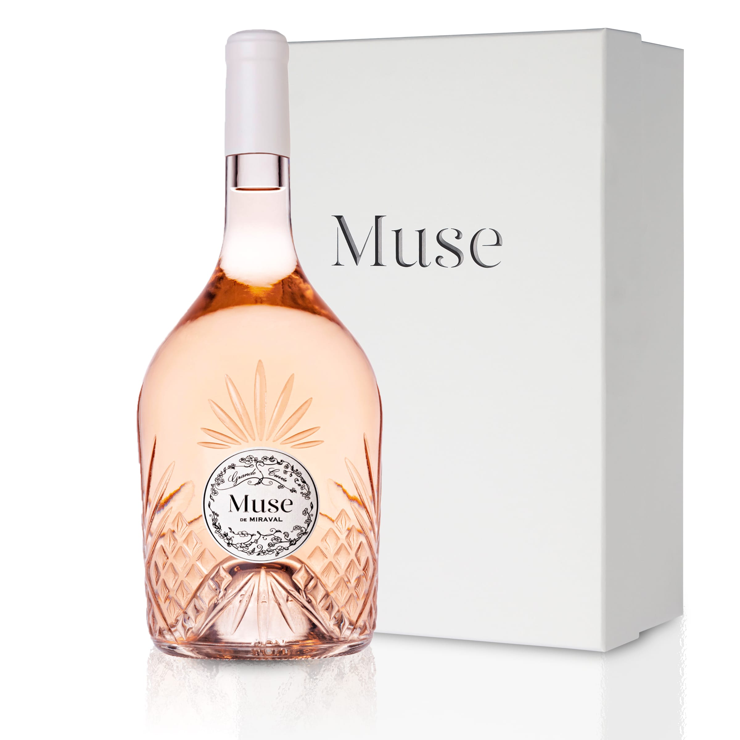 2022 Muse de Miraval Magnum - Grande Cuvée Rosé in Geschenkbox