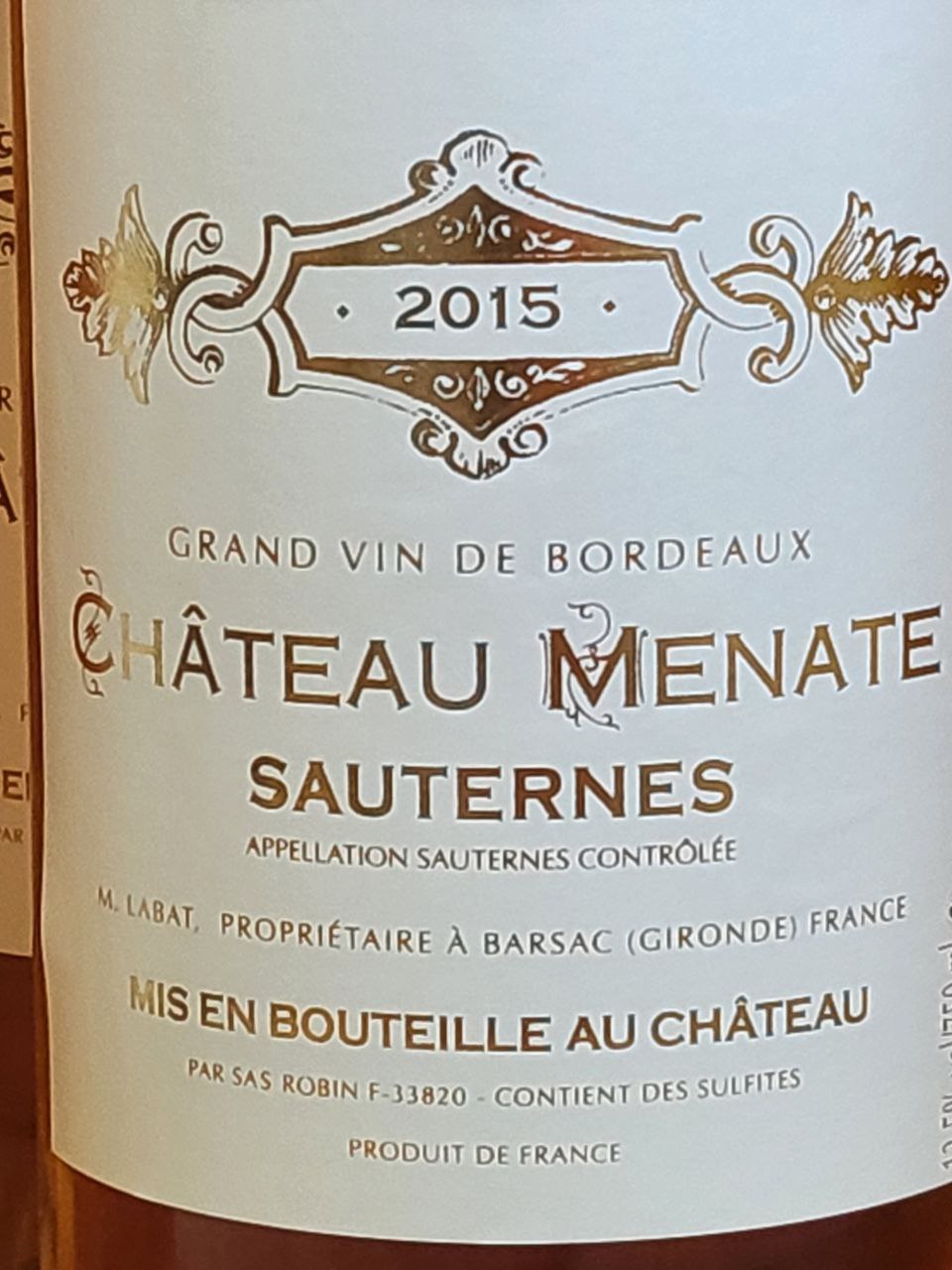 2015 Chateau Menate - Frankreich